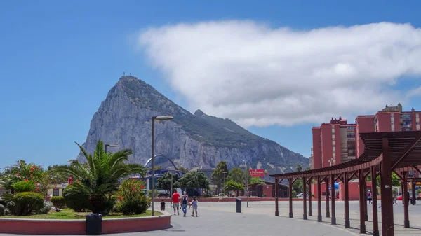 La Linea de la Concepcion é uma cidade espanhola no sul da Europa — Fotografia de Stock