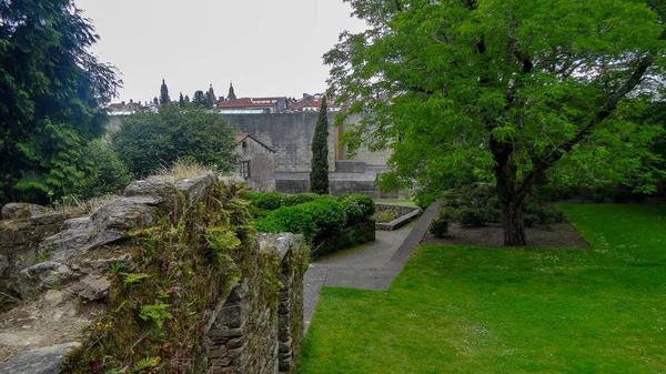 Santiago de Compostela è una città di piligrims, Spagna — Foto Stock