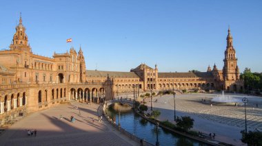 Muhteşem İspanya Meydanı, Plaza de Espana en Seville