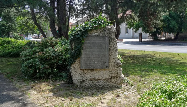 Балатонбоглар - небольшой курорт на берегу Балатона — стоковое фото