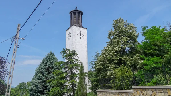 Balatonboglar är en liten semesterort vid Balatonsjön — Stockfoto