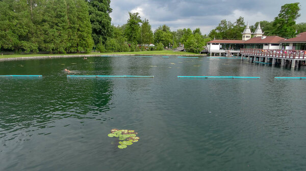 Lake Heviz is an amazing resort on the west of Hungary