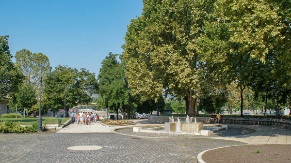 Budapeste é a capital da Hungria, bela cidade — Fotografia de Stock