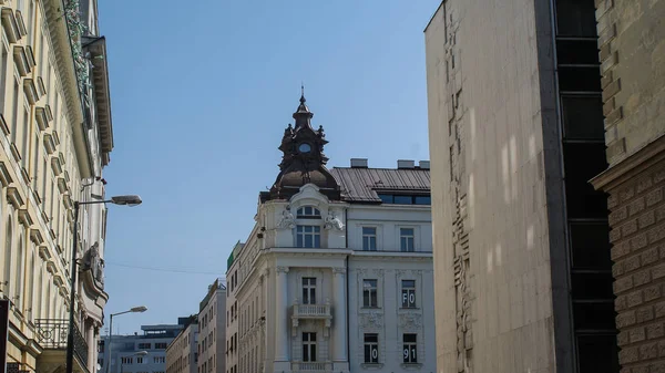 Bratislava est la capitale de la Slovaquie, belle architecture — Photo