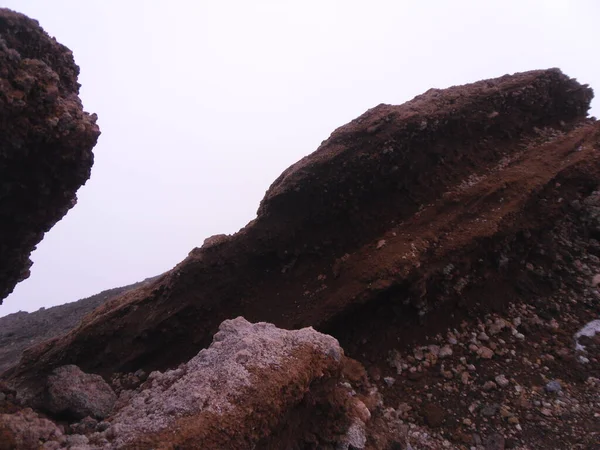 Slavná sopka Etna na ostrově Sicílie — Stock fotografie