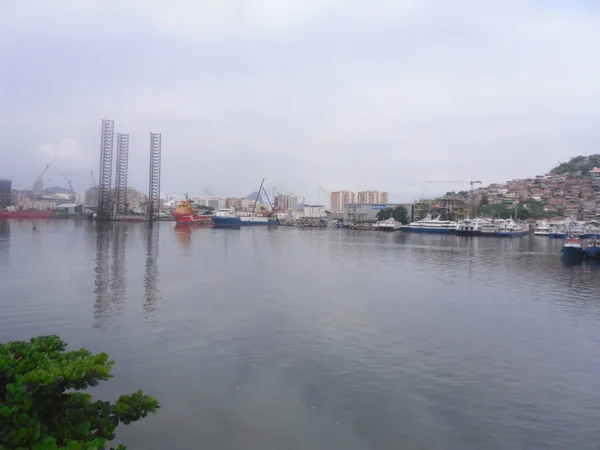 Rio de Janeiro jest słynnym miastem w Brazylii. Wspaniałe widoki — Zdjęcie stockowe