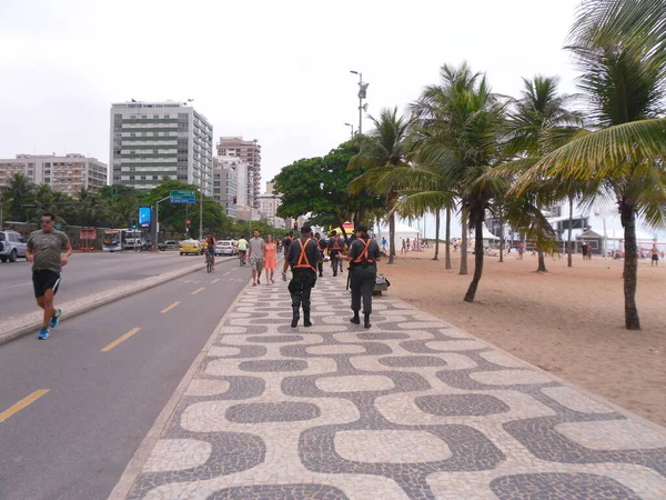 里约热内卢是巴西的一个著名城市。 令人惊叹的观点 — 图库照片