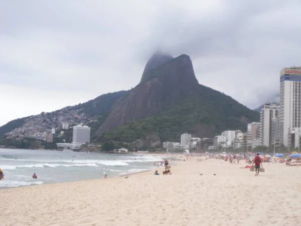 Rio de Janeiro híres város Brazíliában. Csodálatos kilátás. — Stock Fotó