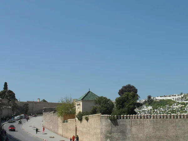 Fes είναι μια παλιά πόλη στο Μαρόκο με καταπληκτικό κέντρο — Φωτογραφία Αρχείου