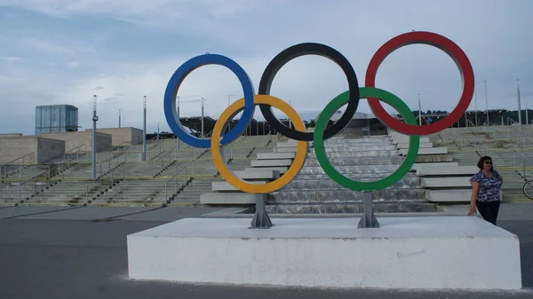 Sochi er en vakker by på Svartehavet. – stockfoto