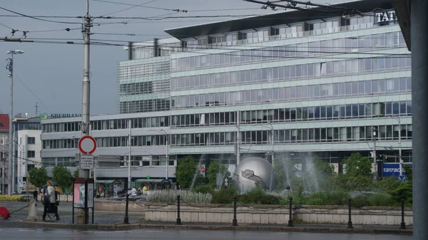 Bratislava é uma capital da Eslováquia — Fotografia de Stock