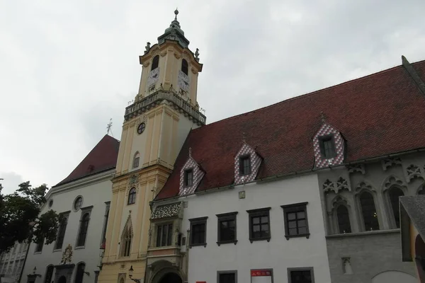 Bratislava é uma capital da Eslováquia — Fotografia de Stock