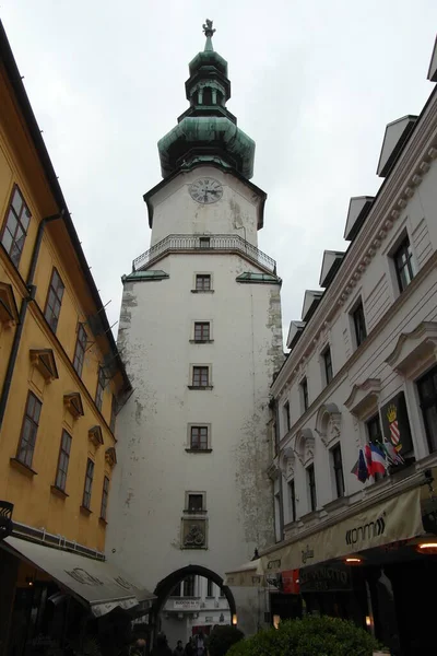 Bratislava é uma capital da Eslováquia — Fotografia de Stock