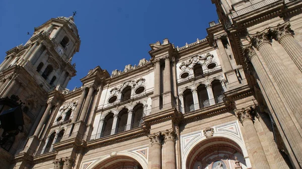 Malaga is een oude en zeer mooie stad in Spanje — Stockfoto