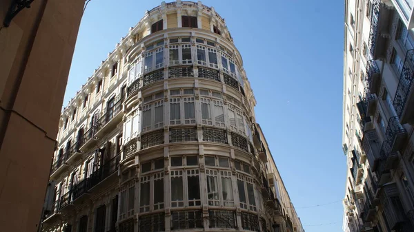 Malaga İspanya 'nın eski ve güzel bir şehridir. — Stok fotoğraf