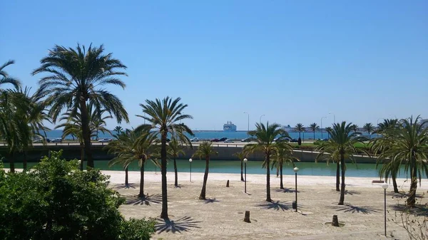 Vackra Balearerna ön Mallorca, Spanien — Stockfoto