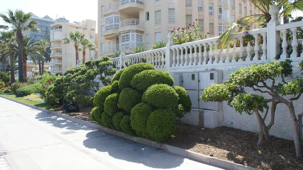 Wybrzeże Andaluzji: Torremolinos i kurorty Benalmadena, Hiszpania — Zdjęcie stockowe