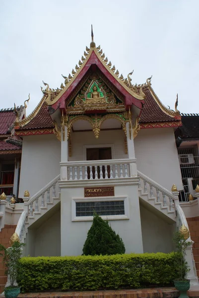 Krásný Originální Laos Hlavní Město Vientiane Neobvyklá Cesta Jihovýchodní Asií — Stock fotografie