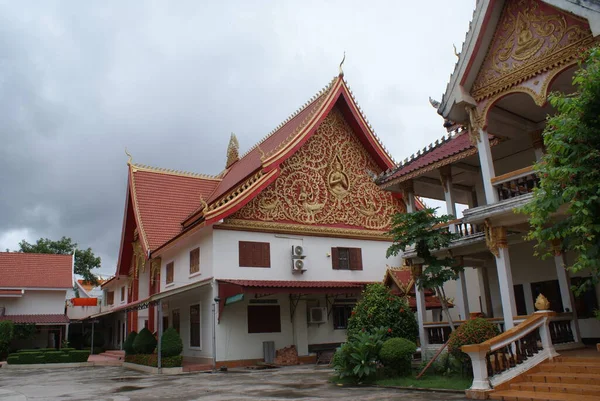 Hermoso Original Laos Capital Vientiane Viaje Inusual Través Del Sudeste —  Fotos de Stock