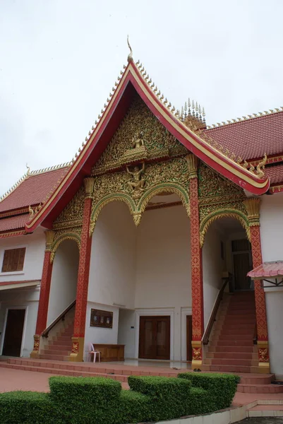 Mooie Originele Laos Hoofdstad Van Vientiane Een Ongewone Reis Door — Stockfoto