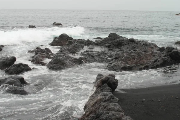 Ilhas Canárias Tenerife Pertence Espanha Mas Tem Uma Natureza Completamente — Fotografia de Stock