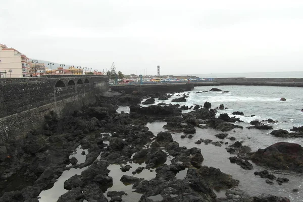 Ilhas Canárias Tenerife Pertence Espanha Mas Tem Uma Natureza Completamente — Fotografia de Stock