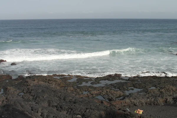 Ilhas Canárias Tenerife Pertence Espanha Mas Tem Uma Natureza Completamente — Fotografia de Stock