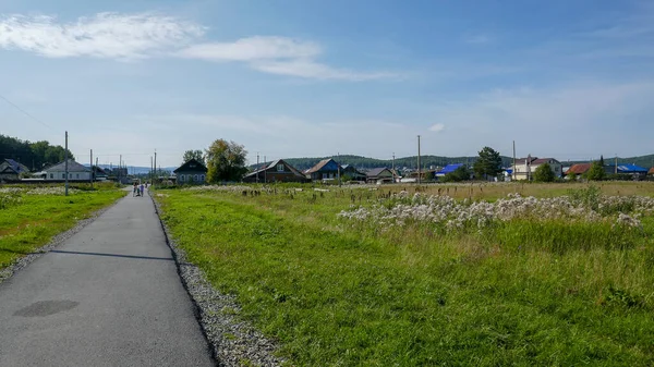 Ett Bra Ställe Att Koppla Chelyabinsk Region Ryssland Turgoyak Med — Stockfoto