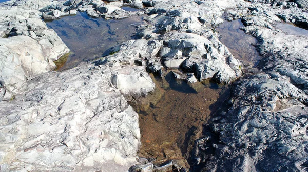 カレリアはロシア北部のとても美しい共和国です 滝と古い火山を持つジラス国立公園 — ストック写真