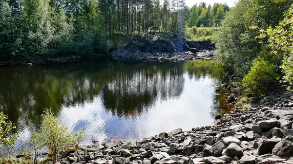 Carélia Uma República Muito Bonita Norte Rússia Girvas National Park — Fotografia de Stock