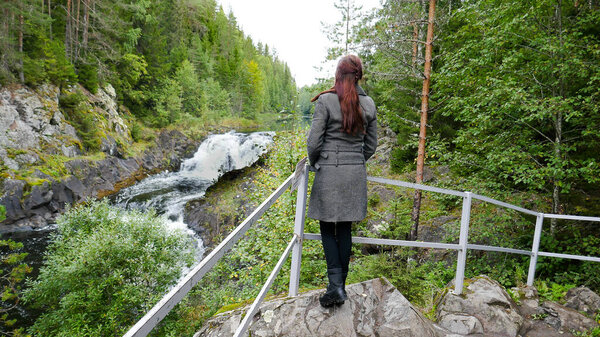 Kivac is a reserve and waterfall in the Republic of Karelia, Russian Federation. A very beautiful place to stay