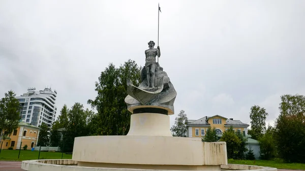 Petrozavodsk - de hoofdstad van Karelië, Rusland — Stockfoto