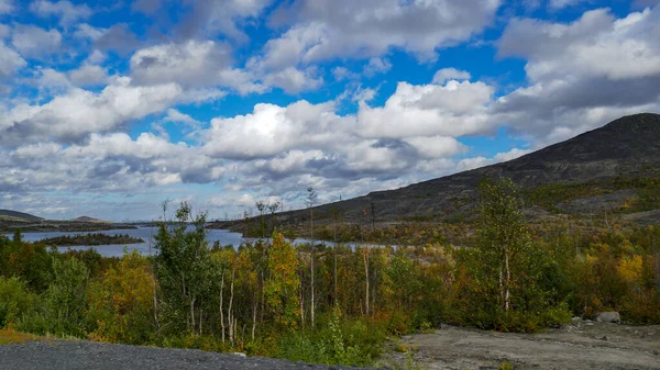 Carélia Região Murmansk Incríveis Paisagens Russas — Fotografia de Stock