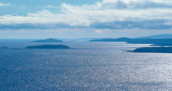 Kandalaksha Los Alrededores Ciudad Hermoso Lugar Vistas Bahía Kandalaksh Mar — Foto de Stock