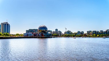 False Creek güzel British Columbia, Kanada dan görüldüğü gibi Vancouver manzarası görünümünü