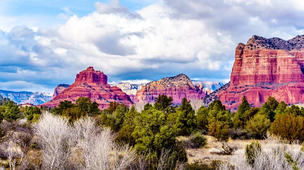 Red Rock Mountain Named Bell Rock City Sedona Northern Arizona — Stock Photo, Image