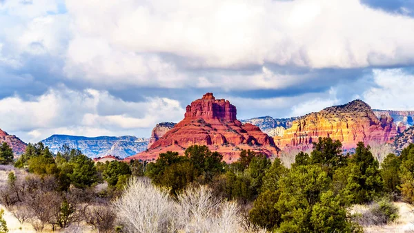 Red Rock Mountain Named Bell Rock City Sedona Northern Arizona — Stock Photo, Image