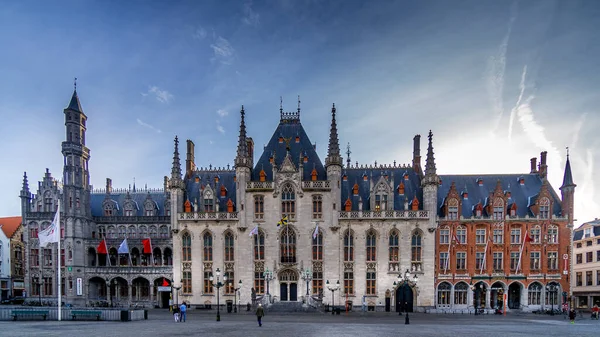 Brugge Belgio Settembre 2018 Gli Edifici Storici Del Palazzo Provinciale — Foto Stock