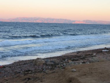 Dahab, Mısır 'da gün batımı