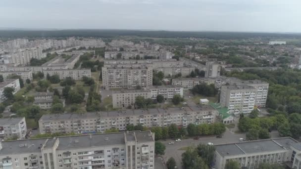 Tschervonograd Die Stadt Ist Das Zentrum Des Kohlenbergbaugebietes Der Region — Stockvideo