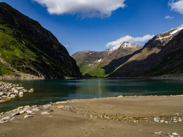 Scenic View Mooserboden See Közel Kaprun Ausztria Európa Hohe Tauern Jogdíjmentes Stock Fotók