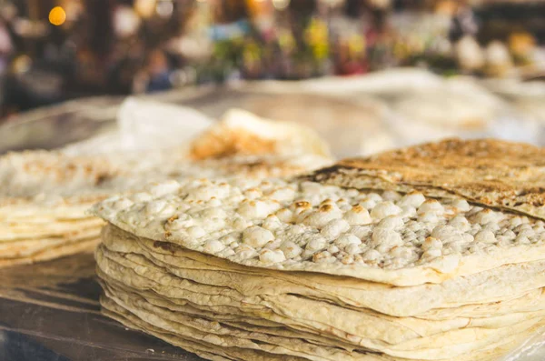 Armeniska Traditionella Bröd Lavash — Stockfoto