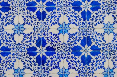 Arka plan olarak Maiolica deseni 