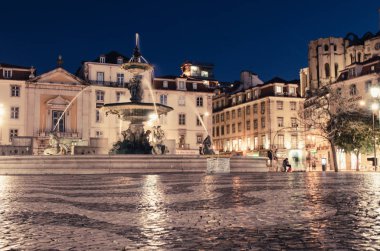 2 Mayıs 2016, Lizbon Portekiz: Lizbon'da güzel akşam manzarası