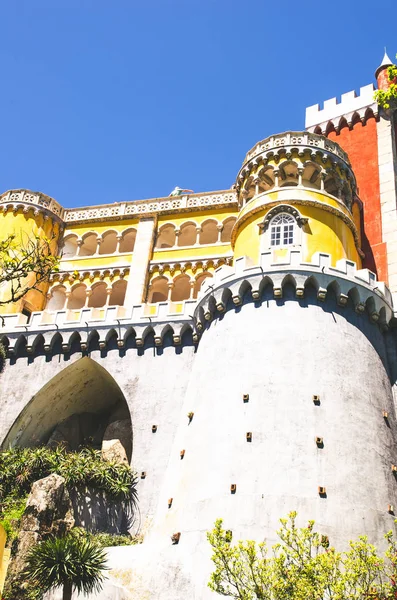 Mayıs 3 2016, Sintra, Portekiz: Pena sarayına güzel bir görünüm 