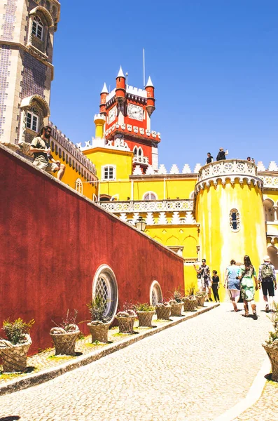 2016년 5월 3일, 신트라, 포르투갈: 페나 궁전의 아름다운 전망 — 스톡 사진