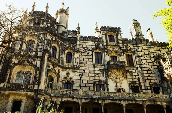 Maio 3 2016, SINTRA, PORTUGAL: Bela vista para o Palácio do M — Fotografia de Stock