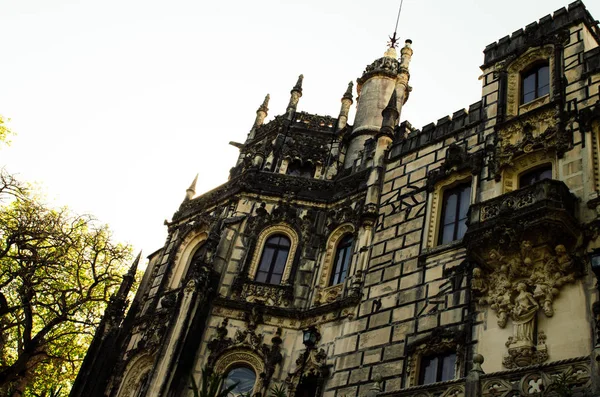 Maio 3 2016, SINTRA, PORTUGAL: Bela vista para o Palácio do M — Fotografia de Stock