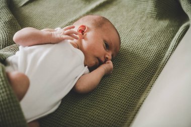 sevimli bebek çocuk portre 