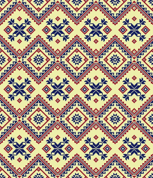 Kesintisiz geometrik etnik renkli desen. Filipin stili. 